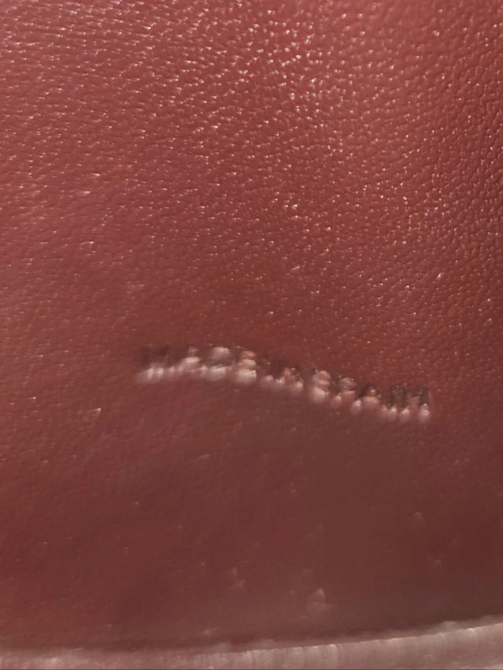 Must De Cartier Coin Purse Burgundy